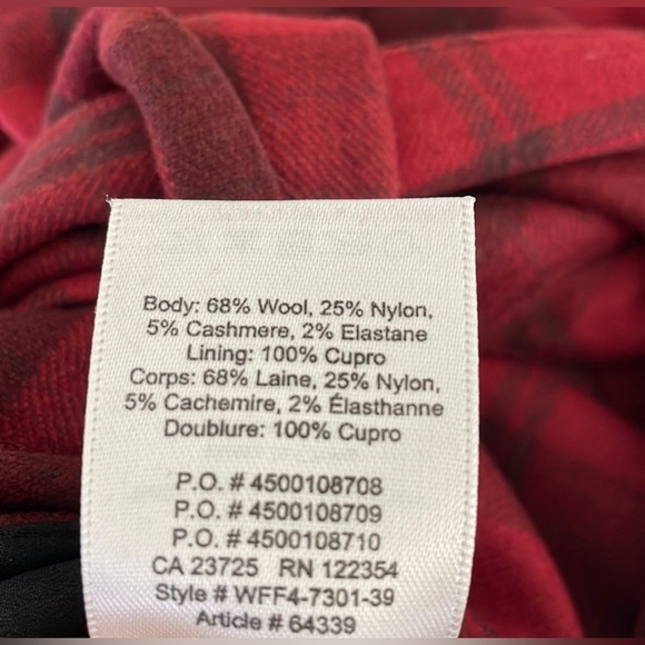 Aritzia Wilfred Wool Blend Wrap Tie Front Mini Skirt New WT
Waist 14 1/2” - Picture 6 of 8